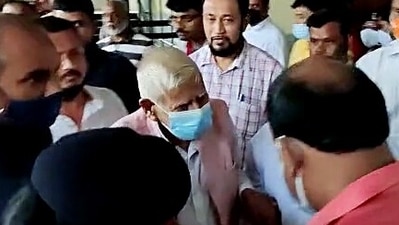 Nand Kumar Baghel walked out of prison hours later after spending three nights behind bars. (ANI file photo)