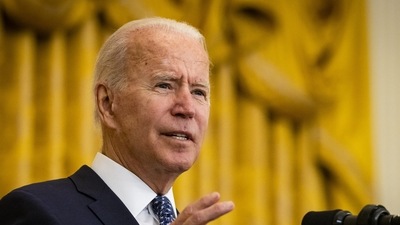 Biden is also requiring vaccination for employees of the executive branch and contractors who do business with the federal government - with no option to test out. (Bloomberg file photo) Biden is also requiring vaccination for employees of the executive branch and contractors who do business with the federal government - with no option to test out. (Bloomberg file photo)