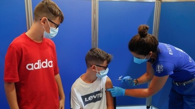 The researchers identified a total of 257 vaccine-related cardiac adverse events (CAEs) following the second dose of the mRNA vaccine. (Reuters)