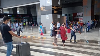 Delhi's IGI Airport on Saturday (twitter.com/DelhiAirport)