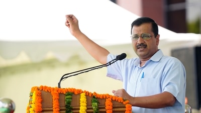 Aam Aadmi Party (AAP) chief and Delhi CM Arvind Kejriwal was addressing at the party's national council meeting.