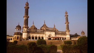The mosque of Asaf ud Daulah, the Bara Imambara, Lucknow’s most enduring monument. (Universal Images Group via Getty)