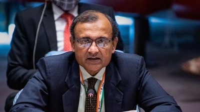 On the issue of the interim Cabinet that the Taliban have announced that includes several sanctioned names, Tirumurti stressed India’s call for an inclusive dispensation. (PTI file photo) On the issue of the interim Cabinet that the Taliban have announced that includes several sanctioned names, Tirumurti stressed India’s call for an inclusive dispensation. (PTI file photo)