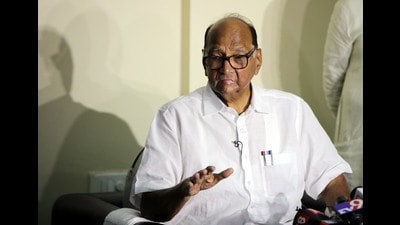 In his interview to Marathi web channel Mumbai Tak, Sharad Pawar likened the 136-year-old Congress party to the zamindars in Uttar Pradesh, who continue to think that they are landlords and have the power to rule (HT File) In his interview to Marathi web channel Mumbai Tak, Sharad Pawar likened the 136-year-old Congress party to the zamindars in Uttar Pradesh, who continue to think that they are landlords and have the power to rule (HT File)