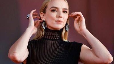  Jodie Comer arrives for the screening of the film. (AFP) Jodie Comer arrives for the screening of the film. (AFP)