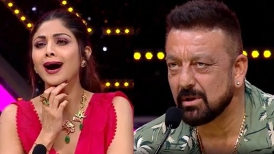 Sanjay Dutt shared a funny anecdote about his father Sunil Dutt on Super Dancer 4. Sanjay Dutt shared a funny anecdote about his father Sunil Dutt on Super Dancer 4.