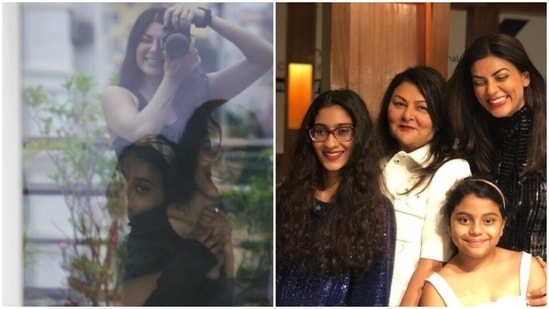 Sushmita Sen has two daughters, Renee Sen and Alisah Sen.