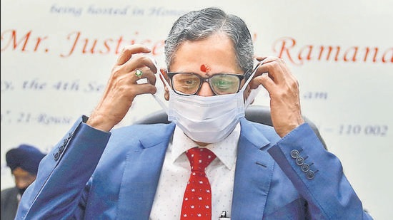 Chief Justice of India NV Ramana. (PTI) Chief Justice of India NV Ramana. (PTI)