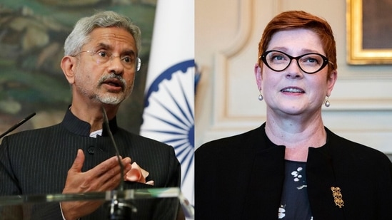 India-Australia 2+2 ministerial dialogue: Australian foreign minister Marise Payne is expected to meet minister of external affairs Dr S Jaishankar at the Hyderabad House in New Delhi at 10:30am on Saturday. (File Photos / REUTERS) India-Australia 2+2 ministerial dialogue: Australian foreign minister Marise Payne is expected to meet minister of external affairs Dr S Jaishankar at the Hyderabad House in New Delhi at 10:30am on Saturday. (File Photos / REUTERS)