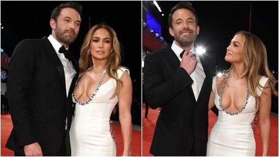 Jennifer Lopez with Ben Affleck makes a jaw-dropping appearance at Venice Film Festival(Instagram/@robzangardi)