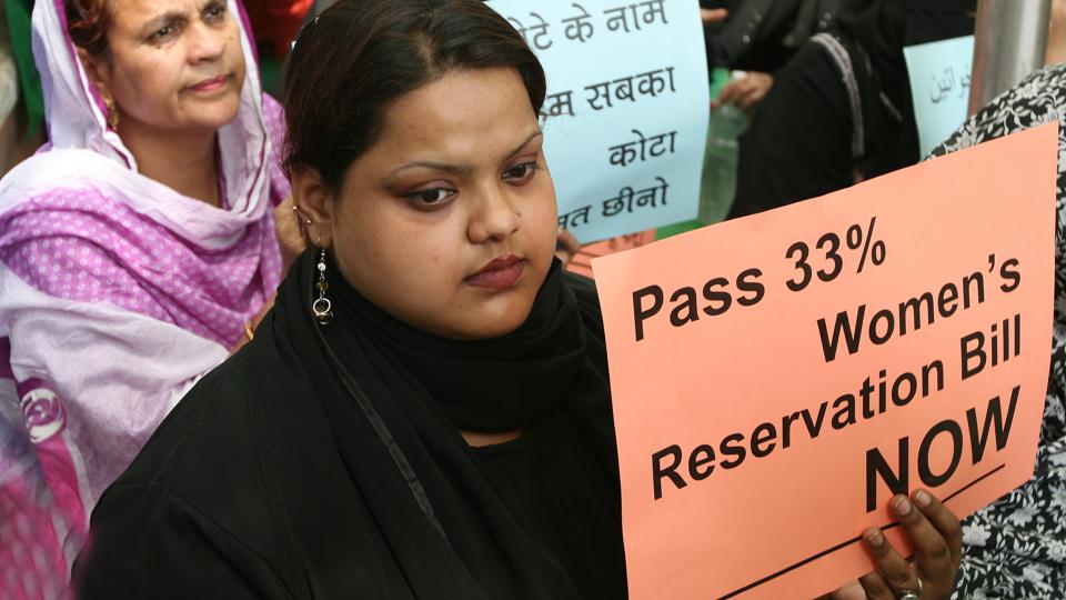 According to a report by the Association of Democratic Reforms (ADR) and National Election Watch (NEW) released in 2020, less than a tenth of the over 50,000 candidates contesting central and state elections are women. (HT Archive) According to a report by the Association of Democratic Reforms (ADR) and National Election Watch (NEW) released in 2020, less than a tenth of the over 50,000 candidates contesting central and state elections are women. (HT Archive)