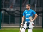 England's Chris Woakes