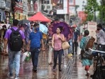 Commuters roam around Delhi's Chandni Chowk without masks on August 08. Commuters roam around Delhi's Chandni Chowk without masks on August 08.