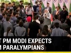 PM Modi shares video of interaction with paralympians PM Modi shares video of interaction with paralympians
