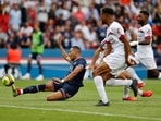 Paris St Germain's Kylian Mbappe in action&nbsp;