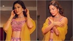 Gauahar Khan in sleeveless blouse and lehenga is the most stunning bridesmaid ever(Instagram) Gauahar Khan in sleeveless blouse and lehenga is the most stunning bridesmaid ever(Instagram)