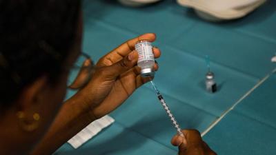 The Covid situation in Jammu and Kashmir was reviewed under the chairmanship of chief secretary Arun Kumar Mehta and it has been decided to redouble vaccination efforts. (REUTERS)
