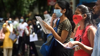 CUCET admit card 2021 released, here's how to download at NTA portal (Satish Bate/HT PHOTO)