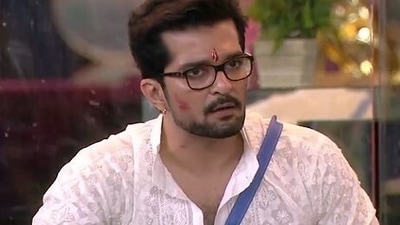 Raqesh Bapat in Bigg Boss OTT. Raqesh Bapat in Bigg Boss OTT.