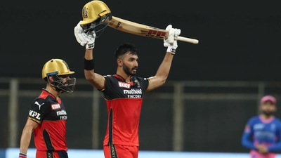 Devdutt Padikkal of RCB (IPL/BCCI)