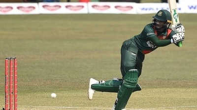 All-rounder Shakib Al Hasan: File photo (Twitter)