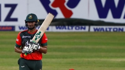 ‘Careers will end if any batsman plays 10-15 matches on those pitches’: Shakib (REUTERS)