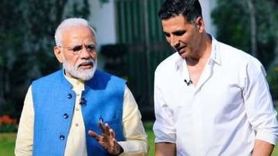 Akshay Kumar once interview Prime Minister Narendra Modi. Akshay Kumar once interview Prime Minister Narendra Modi.