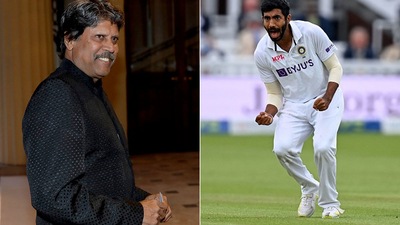 Kapil Dev had nothing but words of encouragement for Jasprit Bumrah. (Getty) Kapil Dev had nothing but words of encouragement for Jasprit Bumrah. (Getty)