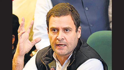 In his resignation letter in 2019, Gandhi had stated that a non-Gandhi should head the Congress. (HT photo) In his resignation letter in 2019, Gandhi had stated that a non-Gandhi should head the Congress. (HT photo)