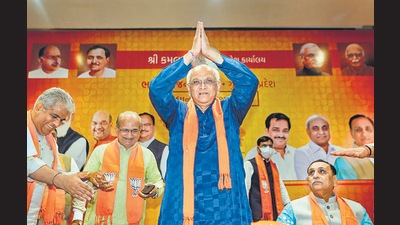 New Gujarat CM Bhupendra Patel (PTI) New Gujarat CM Bhupendra Patel (PTI)