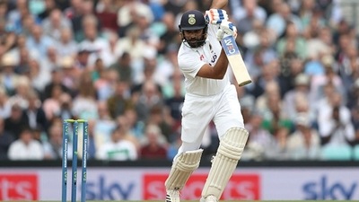 The tale of Rohit Sharma's rise as India's Test opener continued in England. (Getty) The tale of Rohit Sharma's rise as India's Test opener continued in England. (Getty)