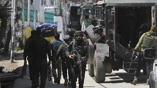 The current training module has a segment on the Taliban which will be updated, the report said. (HT Photo) The current training module has a segment on the Taliban which will be updated, the report said. (HT Photo)