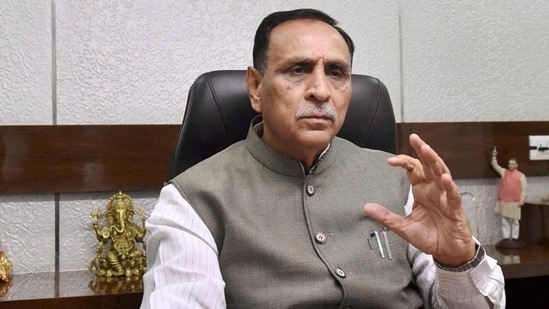 Gujarat chief minister Vijay Rupani resigned more than a year before the assembly elections in the state.&nbsp;(PTI File Photo)