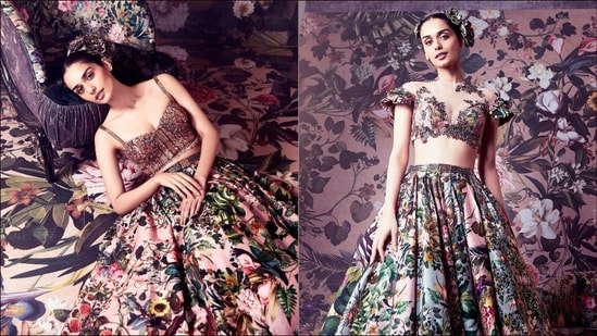 Manushi Chhillar channels her inner Frida Kahlo for Rocky Star Fall/Winter 2021(Instagram/manushi_chhillar)