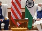US special presidential envoy for climate John Kerry met Prime Minister Narendra Modi in New Delhi in April during his maiden visit to India. (File photo) US special presidential envoy for climate John Kerry met Prime Minister Narendra Modi in New Delhi in April during his maiden visit to India. (File photo)