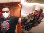 Jacqueline Fernandez relaxes in her hotel room, and Saif Ali Khan waves at her. Jacqueline Fernandez relaxes in her hotel room, and Saif Ali Khan waves at her.
