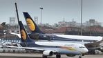Shares of Jet Airways hit their upper circuit and were trading at 84.40 rupees a piece.