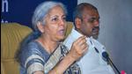 Union finance minister Nirmala Sitharaman said vaccination was necessary to prevent the third wave of Covid 19 infection. (PTI) Union finance minister Nirmala Sitharaman said vaccination was necessary to prevent the third wave of Covid 19 infection. (PTI)