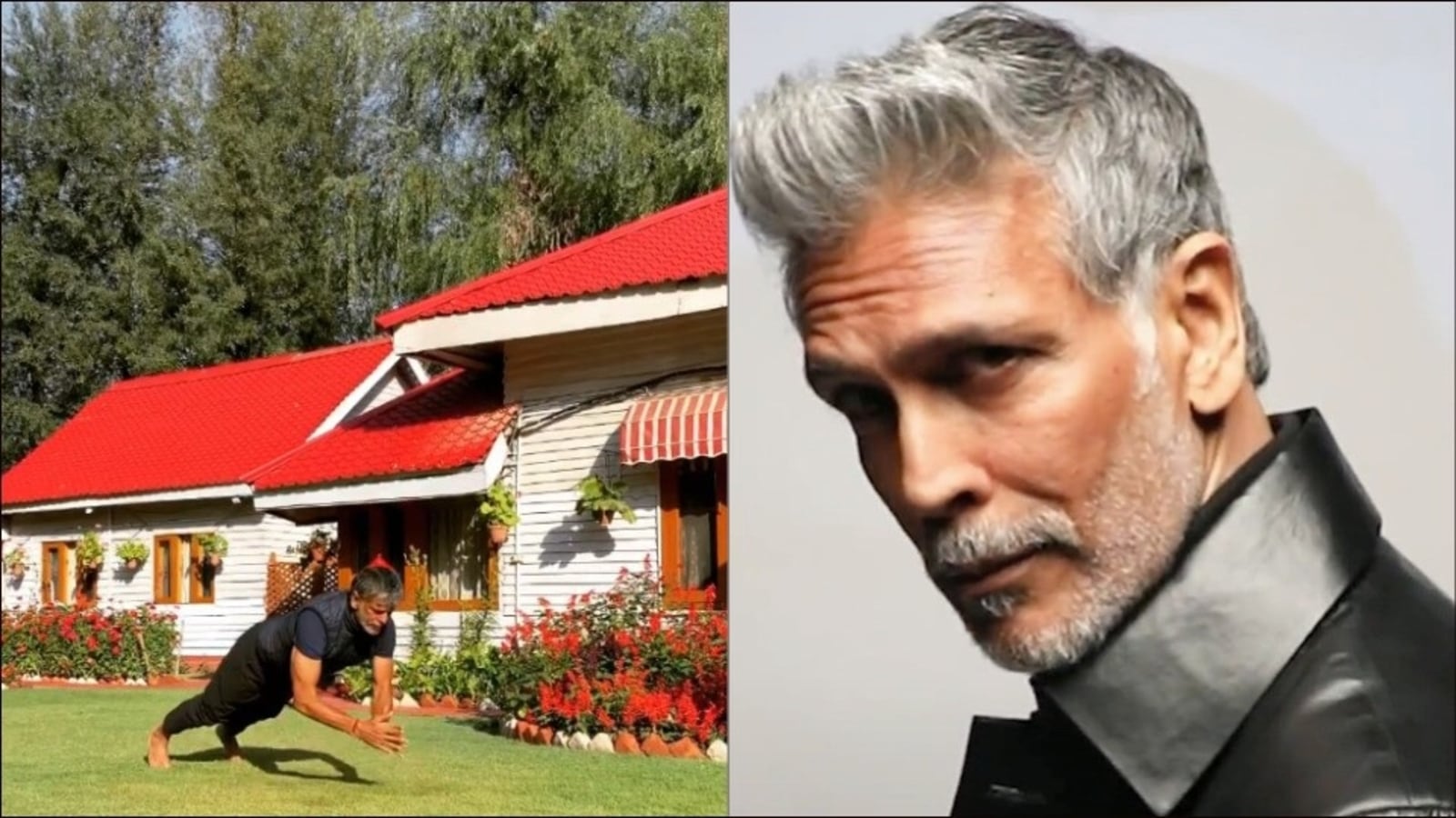 Milind Soman aces clap pushups during Kashmir vacay to build strength, tone body