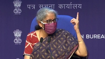 Sitharaman said that on one hand the focus is on ramping up vaccination as that was the big protection against the pandemic. (Mint)