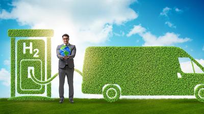 Hydrogen has attracted international attention because it is a clean fuel which when consumed in a fuel cell, produces water as an end product. (Shutterstock)