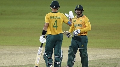 South Africa wins 2nd T20 to clinch series against Sri Lanka (TWITTER/ICC)