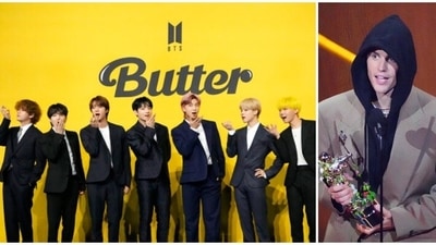 South Korean group BTS, Justin Bieber and rapper Lil Nas X emerged winners at VMA on Sunday. (AP) South Korean group BTS, Justin Bieber and rapper Lil Nas X emerged winners at VMA on Sunday. (AP)