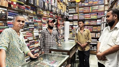 Ms Nankani, 65, admits of struggling through the predictable challenges that independent bookstores like hers are facing in these days of the pandemic. (Mayank Austen Soofi) Ms Nankani, 65, admits of struggling through the predictable challenges that independent bookstores like hers are facing in these days of the pandemic. (Mayank Austen Soofi)