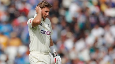 Joe Root (in frame) pips Bumrah, Afridi to win ICC Player of the Month for August (Action Images via Reuters)
