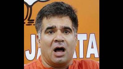 Jammu and Kashmir BJP chief Ravinder Raina. (HT File)