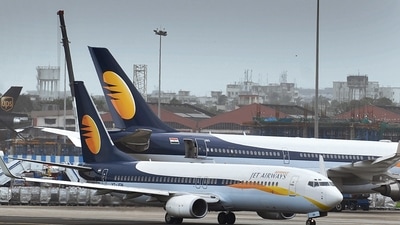 Shares of Jet Airways hit their upper circuit and were trading at 84.40 rupees a piece. (MINT) Shares of Jet Airways hit their upper circuit and were trading at 84.40 rupees a piece. (MINT)