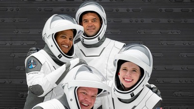 Inspiration4 crew (Image credit: SpaceX)