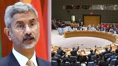 External affairs minister spoke at a UN meeting on the humanitarian situation in Afghanistan. External affairs minister spoke at a UN meeting on the humanitarian situation in Afghanistan.