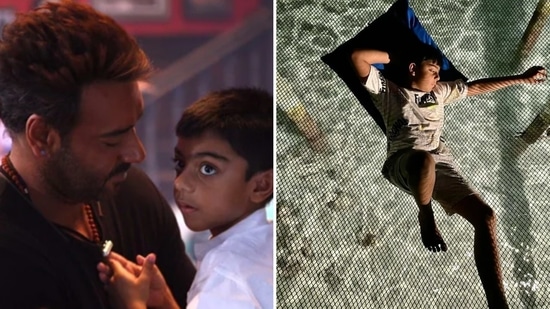 Ajay Devgn and Kajol’s son Yug turned 11 on Monday.